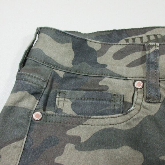 Hydraulic womens camo Murray ankle skinny stretch jeans 8 - Picture 3 of 9